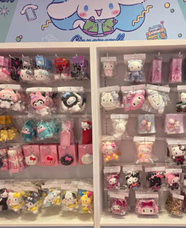 キャラクターグッズの売り場