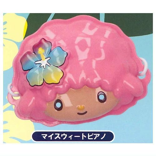 サンリオキャラクターズ ミニチュアおめんコレクション～こんがりビーチバージョン～の楽天市場掲載商品画像