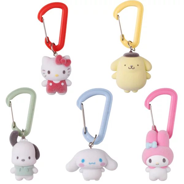 サンリオキャラクターズ カラフルカラビナマスコットチャームの楽天市場掲載商品画像