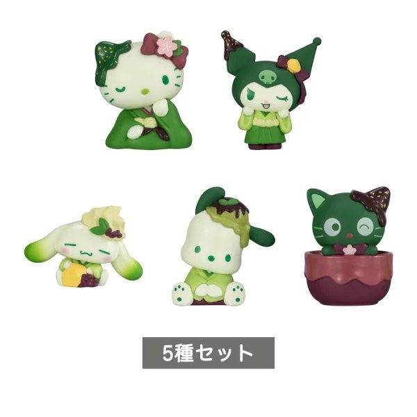 さんりおきゃらくたぁず 和みの抹茶ふぃぎゅあの楽天市場掲載商品画像