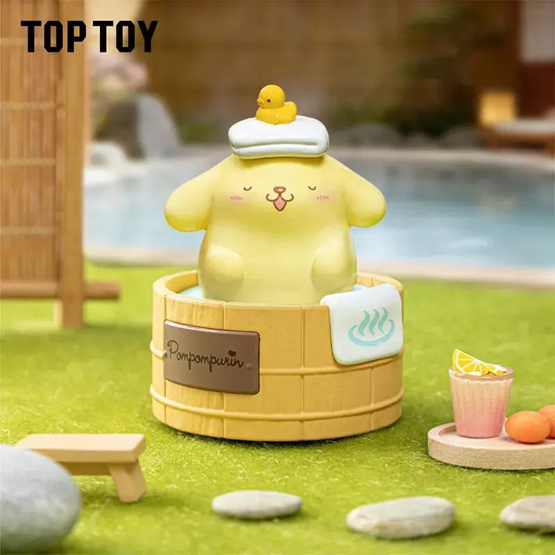 TOPTOY提供写真:くるくる温泉のポムポムプリンフィギュア