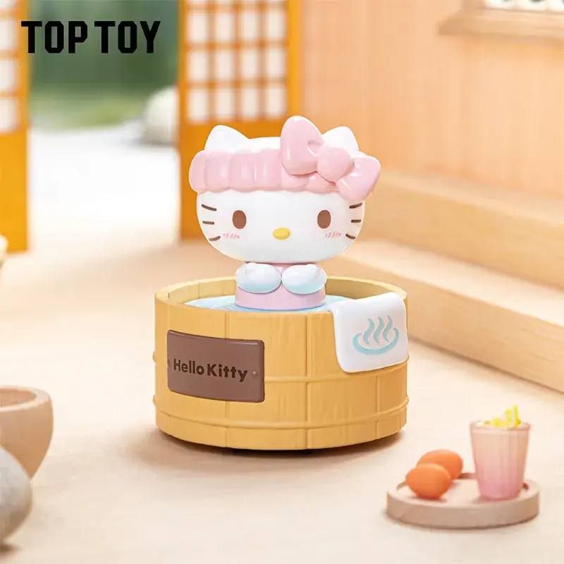 TOPTOY提供写真:くるくる温泉のハローキティフィギュア